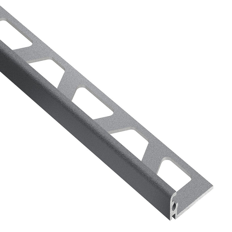 SCHLUTER JOLLY EDGE TRIM ALUMINUM PEWTER