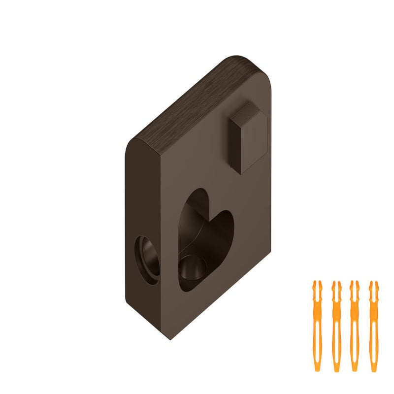 SCHLUTER JOLLY OUT CORNER ALUMINUM ANTIQUE BRONZE