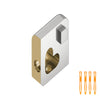 SCHLUTER JOLLY OUT CORNER CHROME PLATED BRASS