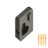 SCHLUTER JOLLY OUT CORNER ALUMINUM GREY