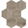 Daltile Sleigh Creek Hexagon 8x9 Stagecoach