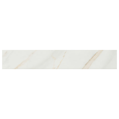 Pietra Porcelain Collection Calcatta - 3"x18" Bullnose Polished Swatch