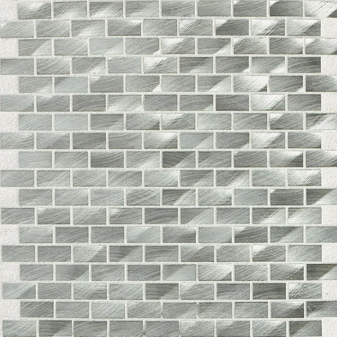 Daltile Structure Brick Joint 1/2x1" Steel