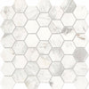 Daltile Raine Hexagon Stratus White