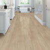Shaw Vinyl Floorte Starting Line Sunlit Beige Room Scene