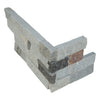 MSI Ledgestone Veneer Corner - Sunset Silver - Split Face Swatch