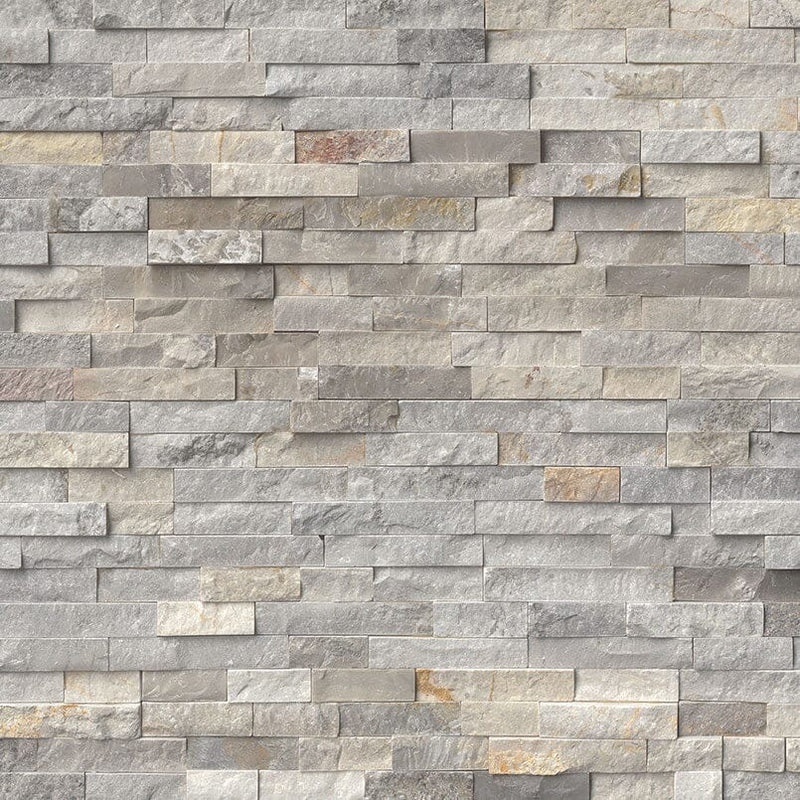 MSI Ledgestone Veneer - Sunset Silver Panel - Split Face