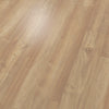 Mohawk Laminate RevWood Select Charlotte Woods Sesame Acacia close-up angled texture and finish detail