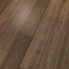 Mohawk PureTech Premier Landry Valley Rue Brown Hickory LVP close-up angled texture and finish detail