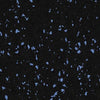 FloorLife Rubber Tile Flooring Momentum Plank Flooring Swatch Black with blue speckle