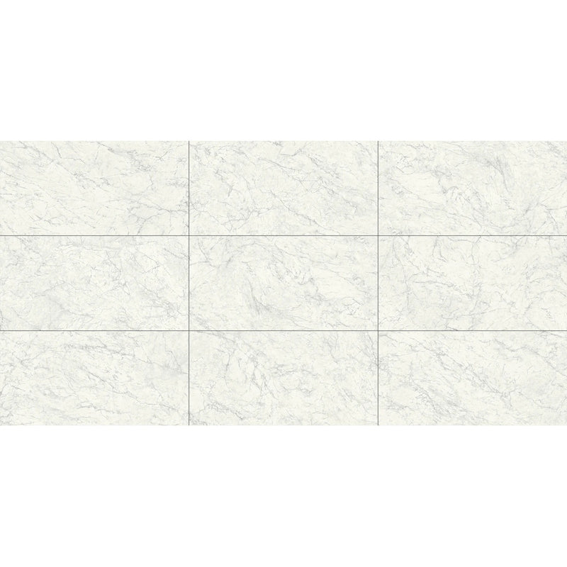 FloorLife Marmi 12x24 Matte Rectified Carrara Premium