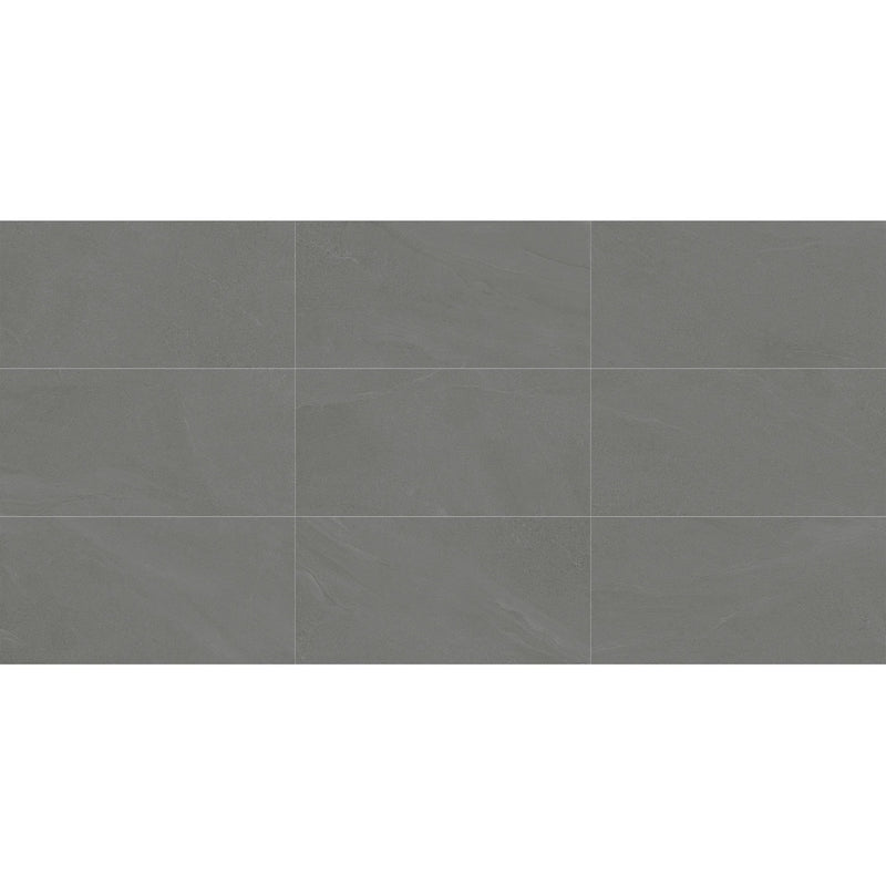 FloorLife Mystic 12x24 Matte Rectified Anthracite