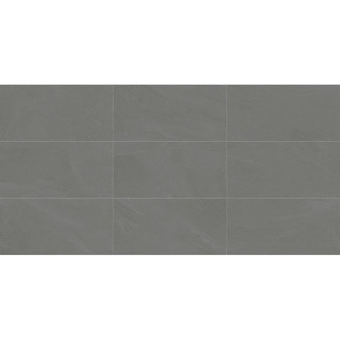 FloorLife Mystic 12x24 Matte Rectified Anthracite Swatch