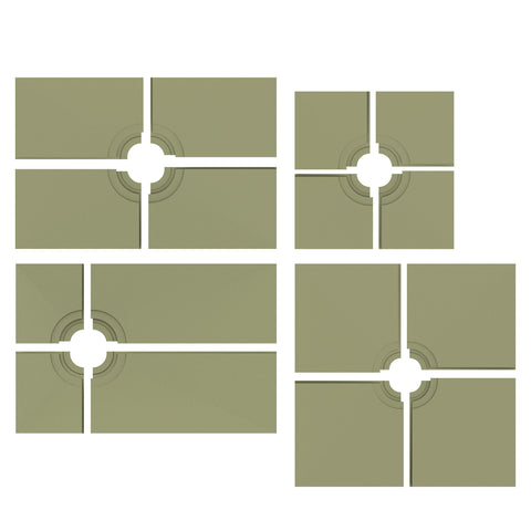 Laticrete Hydro Ban Modular Pre-Sloped Shower Pan Multi Sizes Swatch