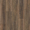 Mannington Luxury Vinyl Adura Pro Loose Lay Heritage Walnut Acorn Close-up of wooden flooring with a brown and beige color scheme swatch