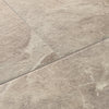 Mannington Luxury Vinyl Adura Rigid Lagos Cove cool grey stone visual luxury vinyl tile close-up swatch
