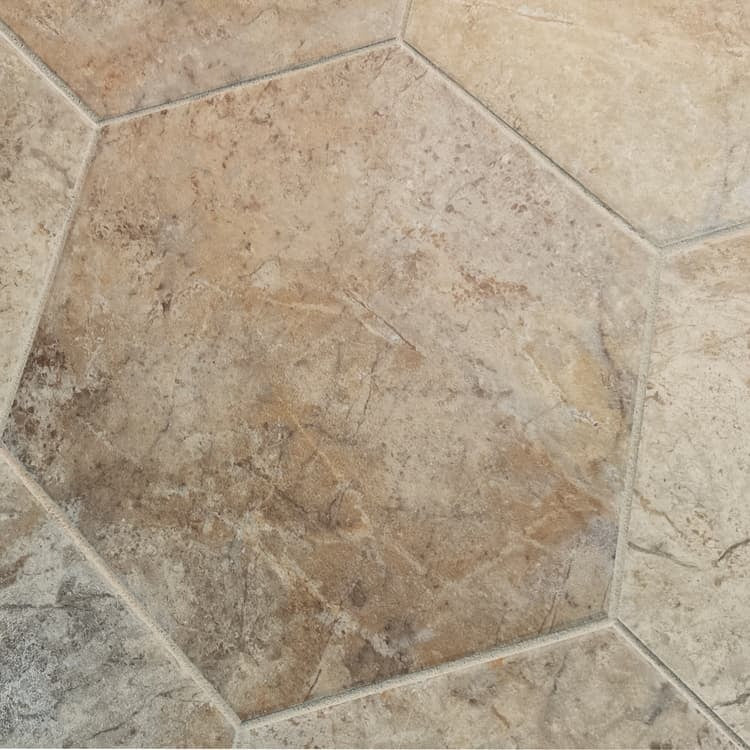 Mannington Luxury Vinyl Adura Apex Luxxe Hexagon Caviar