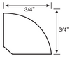 Paramount WPC Trim Quarter Round