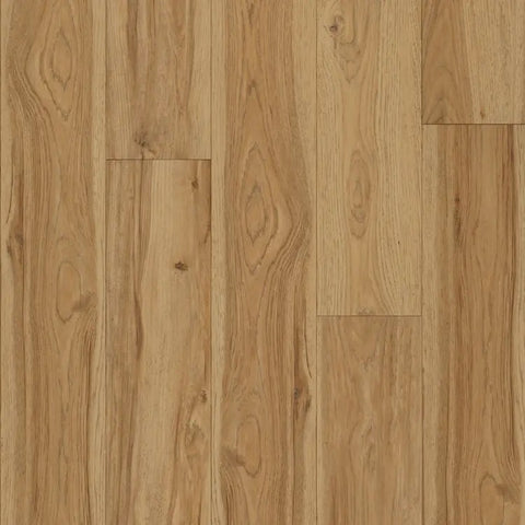 Mannington Luxury Vinyl Adura Pro Rigid Heartwood Ridge Close-up of a wooden floor with a natural finish swatch