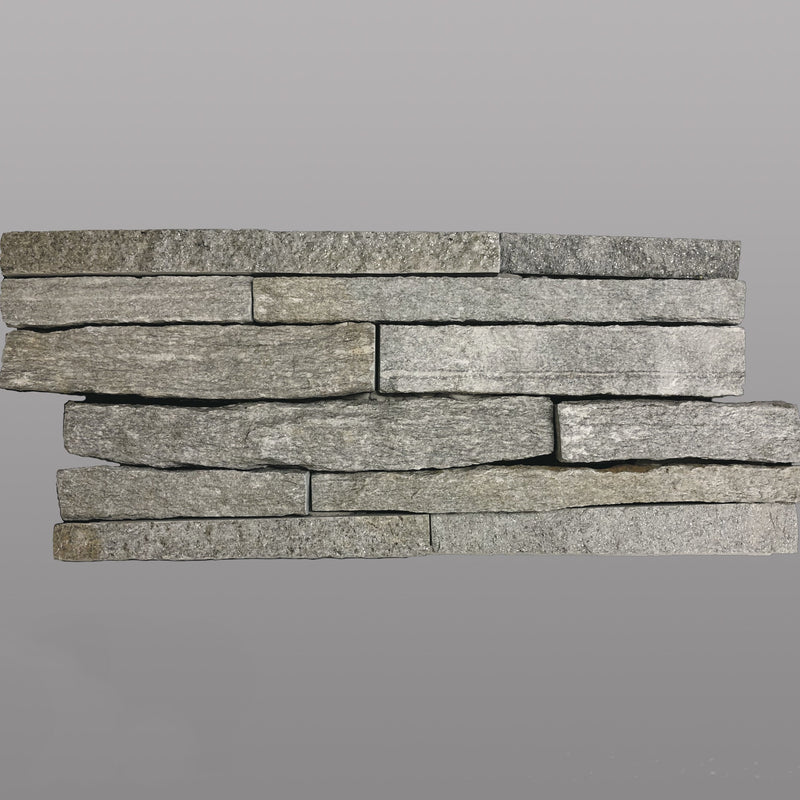 Silver Ledgestone Panel