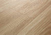 Close-up angled view of Mannington ADURA Flex Noble Oak Dry Leaf luxury vinyl plank flooring showing light blonde oak grain detail