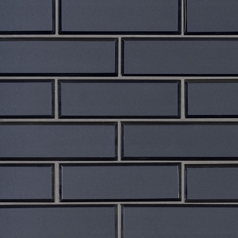 MSI Bevello Glass Tile Vague Blue Subway
