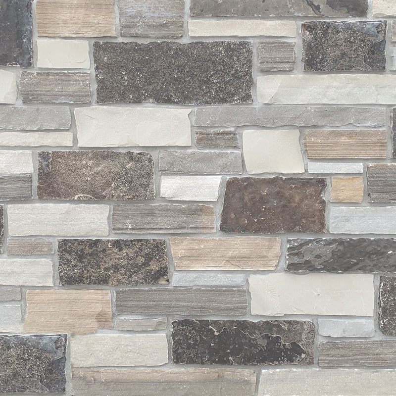 Falls Collection Charcoal Falls Corner