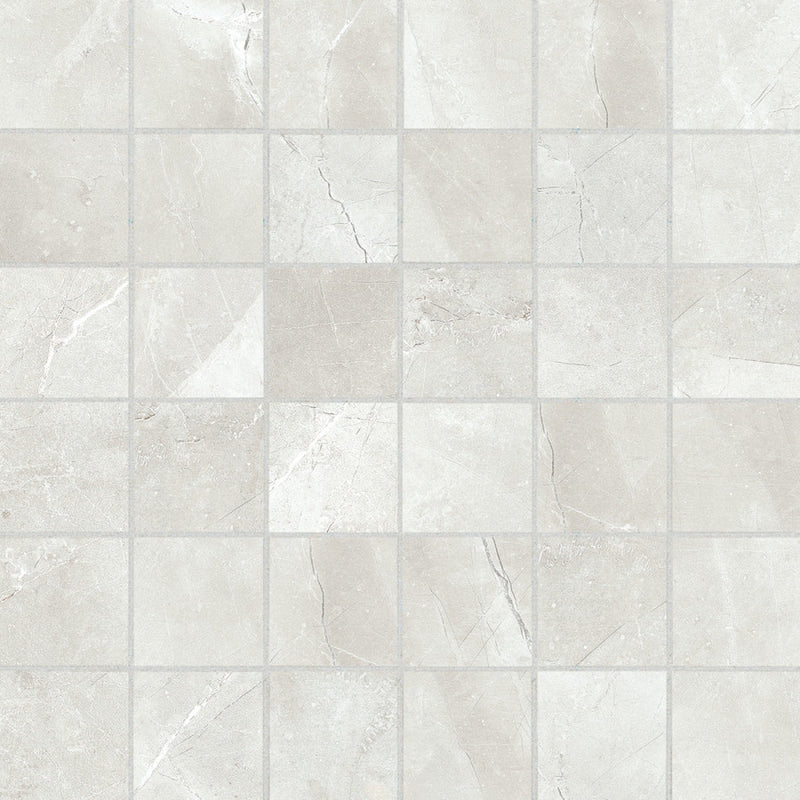 Tile Collection Classic 2x2 Mosaic Tile Pulpis Ivory Matte