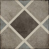 Daltile Quartetto Rombo 8x8 Cool Rombo Swatch