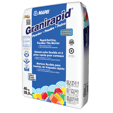 Mapei Grani/Rapid 46lbs. White
