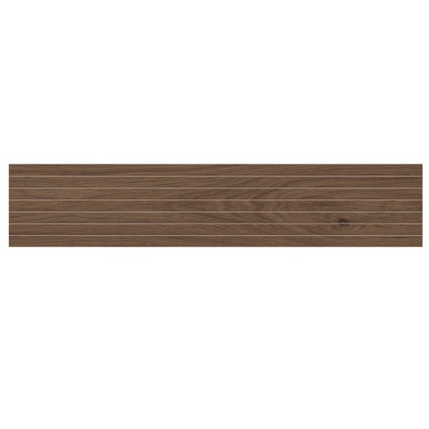Tile Collection Memory Oak Brown 8x40 Spa Decorative Tile Swatch