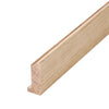 Bjelin Hardened Wood Small Format Trim Open Stairnose 9mm