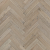 Mannington Latitude Park City Herringbone Wintry Swatch