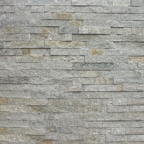 Dimensional Ledgestone Platinum Ledgestone Corner Swatch