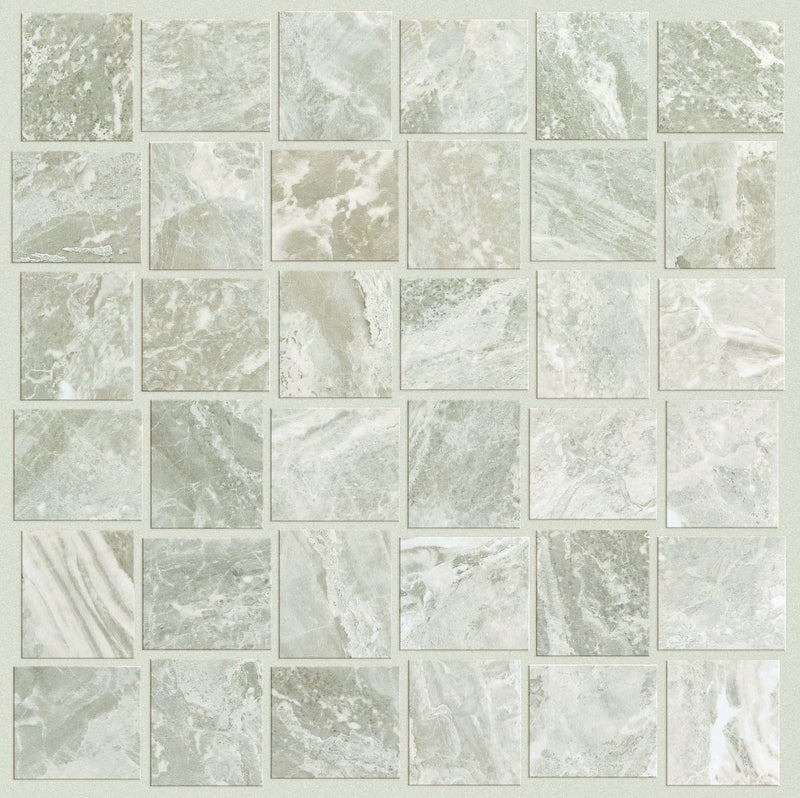 Shaw Tile Range Argento Mosaic Polish 12