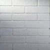 Realstone Systems Skinny Brick Collection Flat Gallery White Swatch