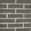Realstone Systems Skinny Brick Collection Flat Graphite Swatch