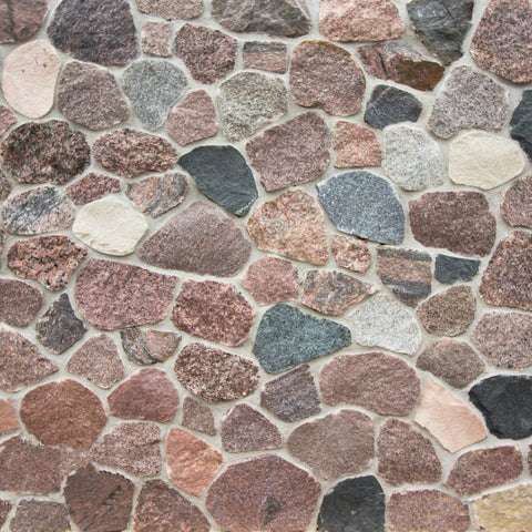 Fieldstone Split Fieldstone Corner Room Scene