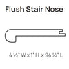 Stanton Oakmont Trim Flush Stair Nose