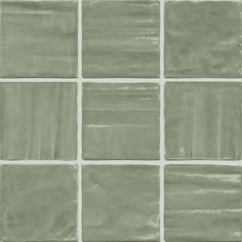 Daltile Artcrafted 4x4 Aloe Swatch