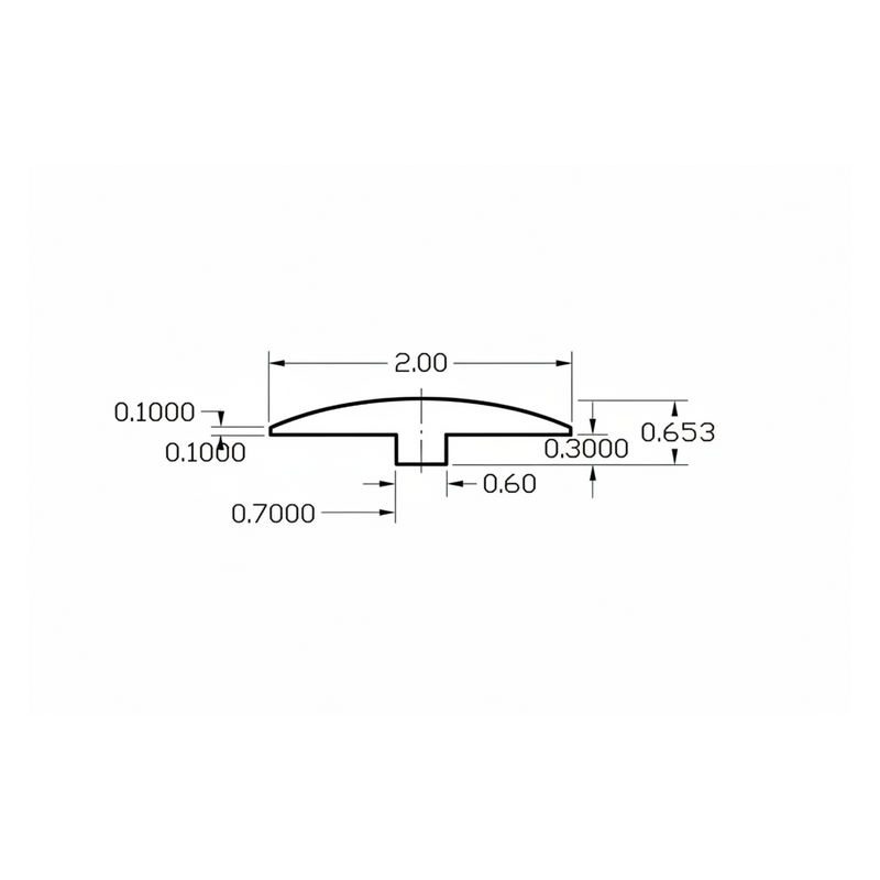 LifeCore Anew Trim T-Molding