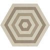Daltile Bee Hive Hexagon 24x20 Target Warm Blend