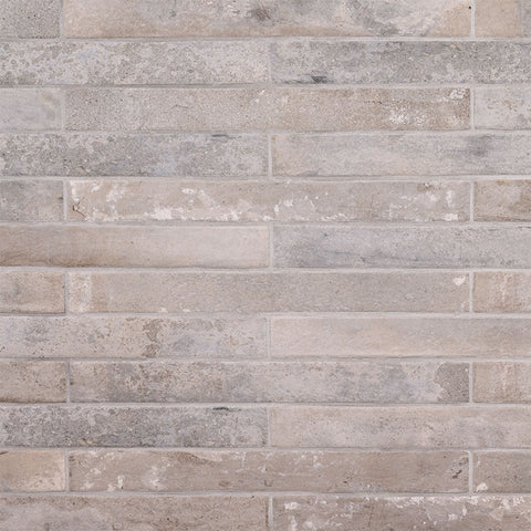Brickstone Collection Porcelain Tile Taupe - 2"x18" Swatch