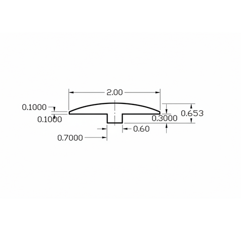 LifeCore Abella Trim T-Molding