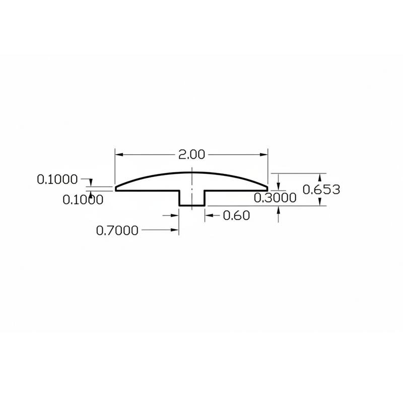 LifeCore Abella Trim T-Molding