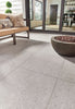 Arterra Porcelain Paver Terrazo Glacier 24x24" Outdoor Scene 2
