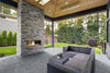 Arterra Porcelain Paver Terrazo Gris - 24"x24" Outdoor Scene