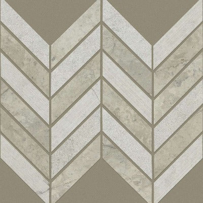 Shaw Tile Boca Thala Gray Chevron