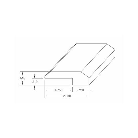 Mannington Mountain View XL Trim Threshold
