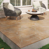 Arterra Porcelain Paver Tierra Beige 24"x24" Outdoor Scene 2